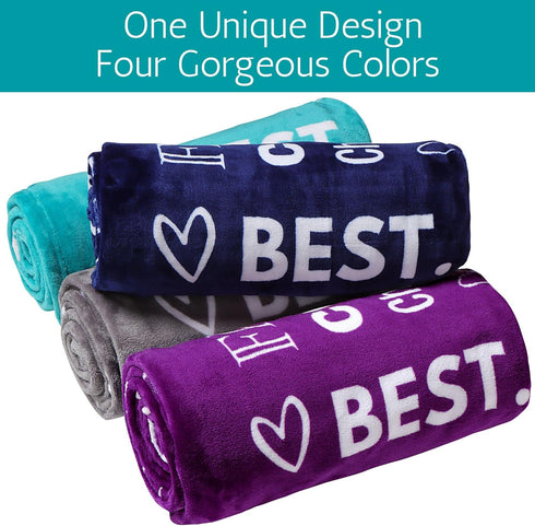 Best Aunt Ever Blanket Gift of Love  Appreciation